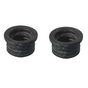 MORSETTO GOMMA NERA 40mm  FORO 26/32