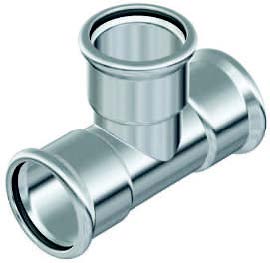 HT INOX PRESSARE 304 FIG.16 TEE D.