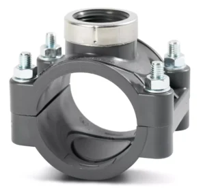 PRESA A STAFFA C/ANELLO INOX